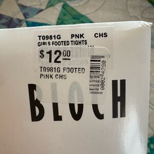 Bloch ContourSoft Footed Tights in Soft Pink